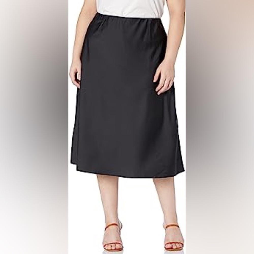 The Drop Women's Maya Silky Slip Skirt